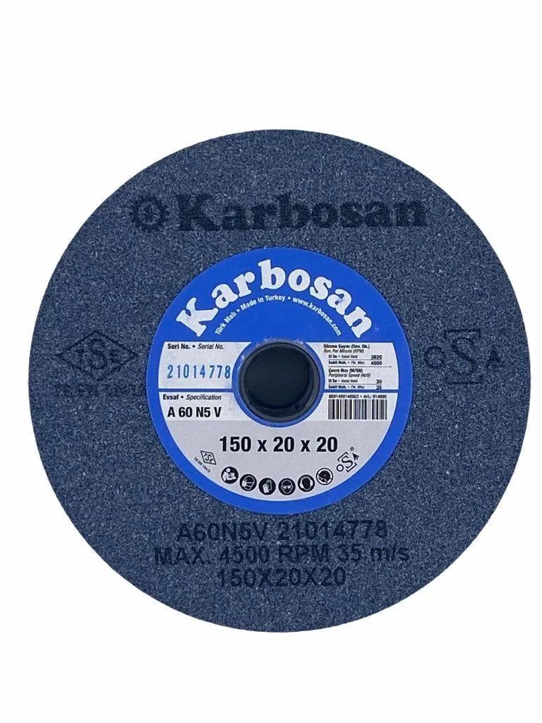 İthalat® Karbosan 150X20X20 60 Kum NK Taşlama Taşı İthalat® Karbosan 150X20X20 60 Kum NK Taşlama Taşı