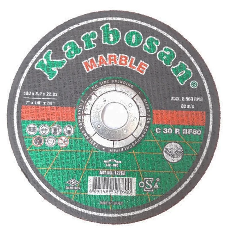 İthalat® Karbosan Marble Mermer Kesme Diski 180x3,2x22,23 İthalat® Karbosan Marble Mermer Kesme Diski 180x3,2x22,23