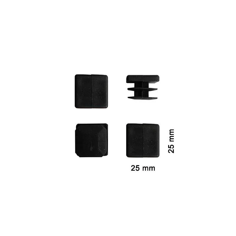 İthalat® Kare Profil İç Tapa 25x25 mm 4 Adet