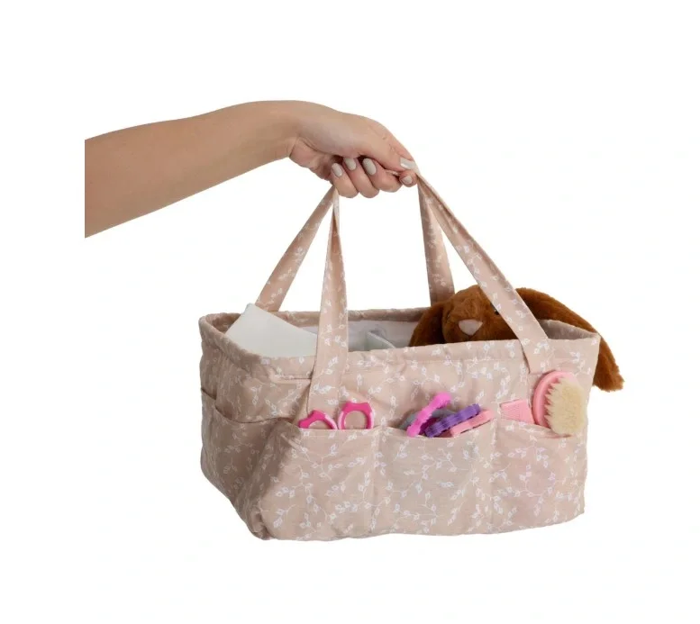 İthalat®  Katlamalı Anne &amp; Bebek Organizer 795 Somon Çiçek