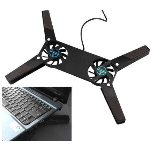 İthalat® Katlanabilir Laptop Soğutucu 2 fanlı
