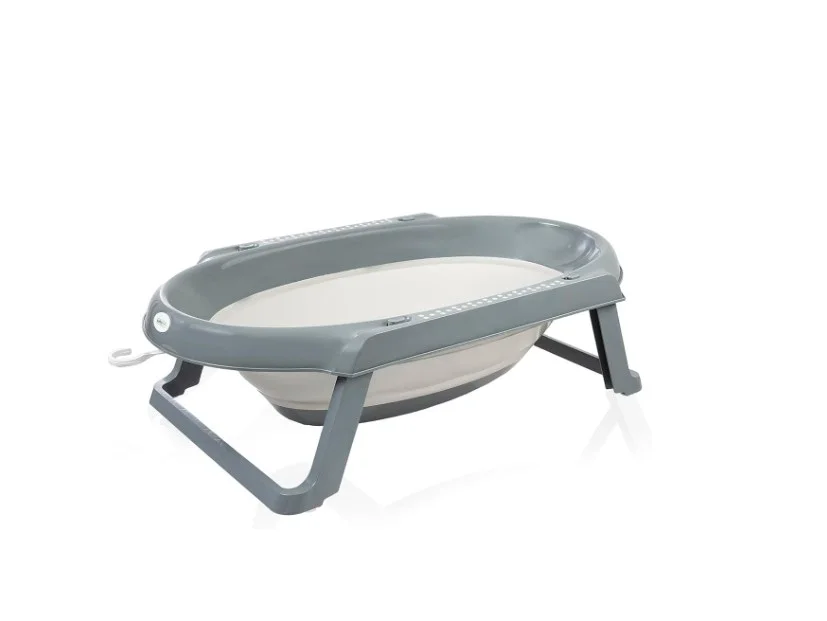 İthalat®  Katlanır Banyo 5'Li Küvet Seti 596 Antrasit