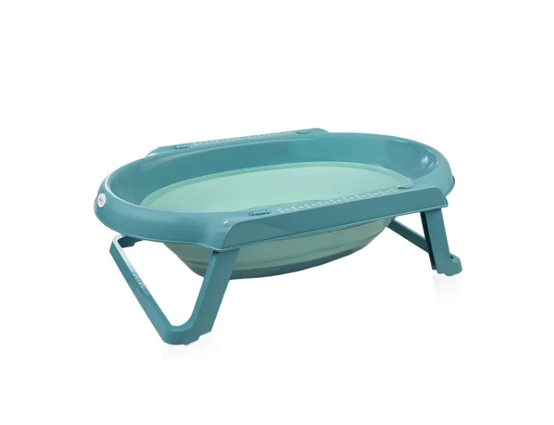 İthalat®  Katlanır Banyo 5'Li Küvet Seti 596 Turkuaz