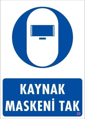 İthalat® Kaynak Maskesi Uyarı Levhası 25x35 KOD:20 İthalat® Kaynak Maskesi Uyarı Levhası 25x35 KOD:20 Fiyatı, Yorumları ve Özellikleri