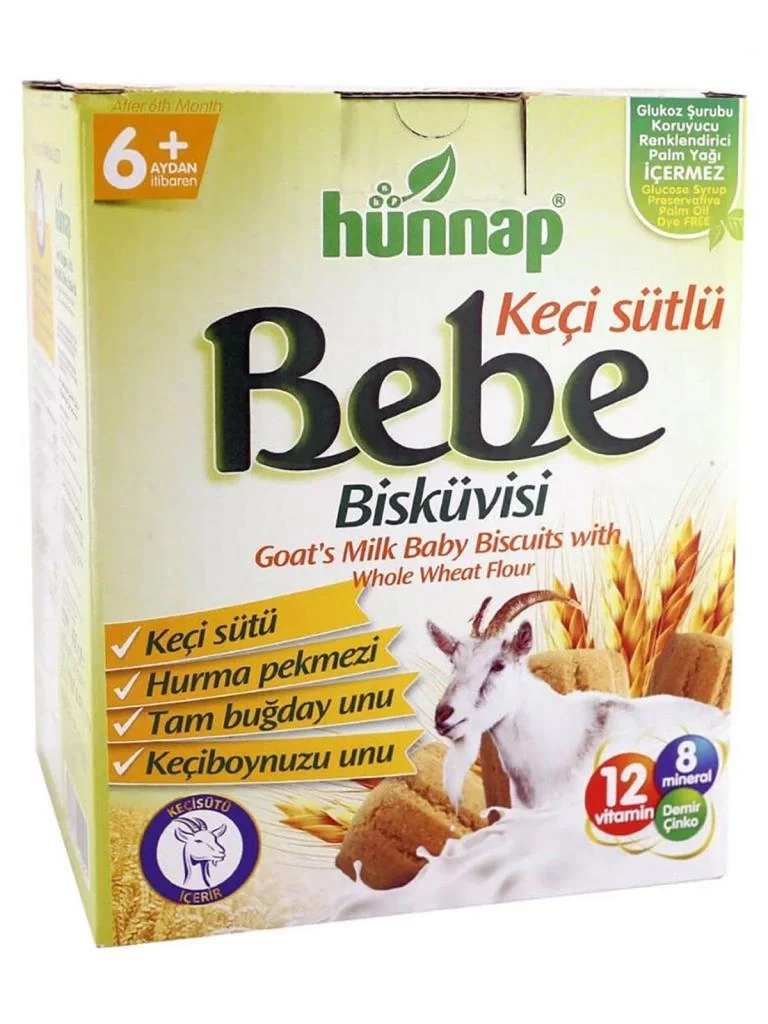 İthalat®   Keçisütlü Vitaminli Bebe Bisküvisi 400 Gr Fiyatı, Yorumları ve Özellikleri