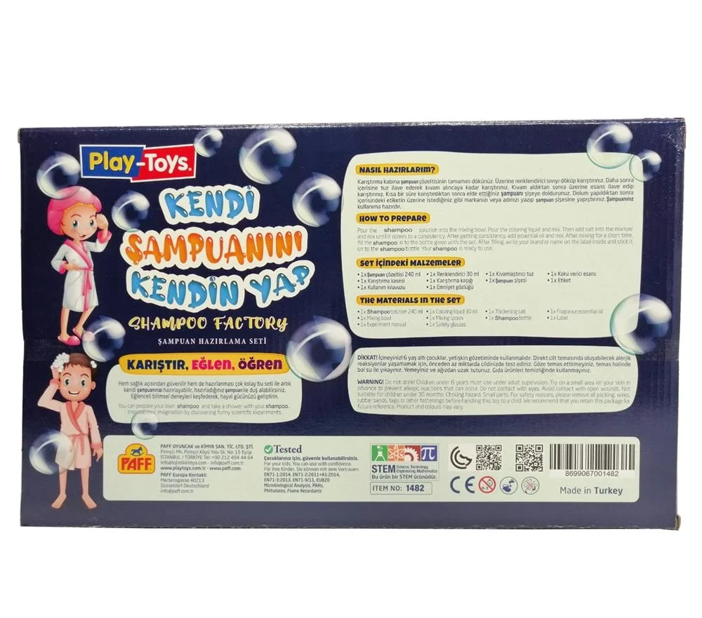 İthalat® Kendi Şampuanını Kendin Yap