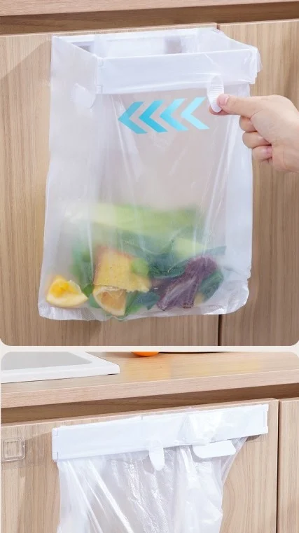 İthalat® Kendinden Yapışkanlı Katlanabilir Poşeti Tutucu Aparat