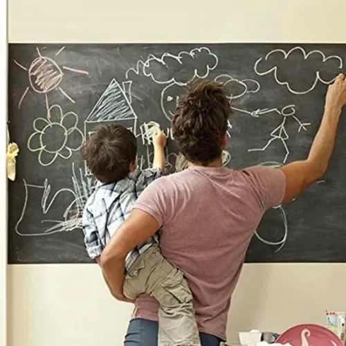 İthalat® Kendinden Yapışkanlı Kara Tahta Sticker Rulo