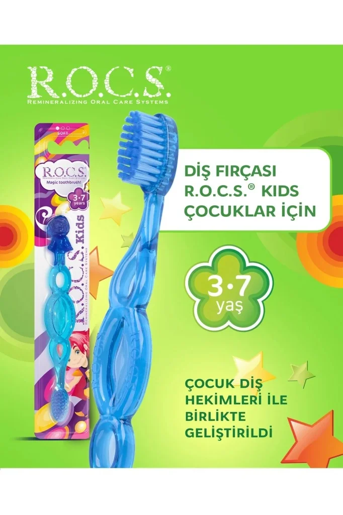 İthalat®  .Kids Ekstra Soft Diş Fırçası 3-7 Yaş