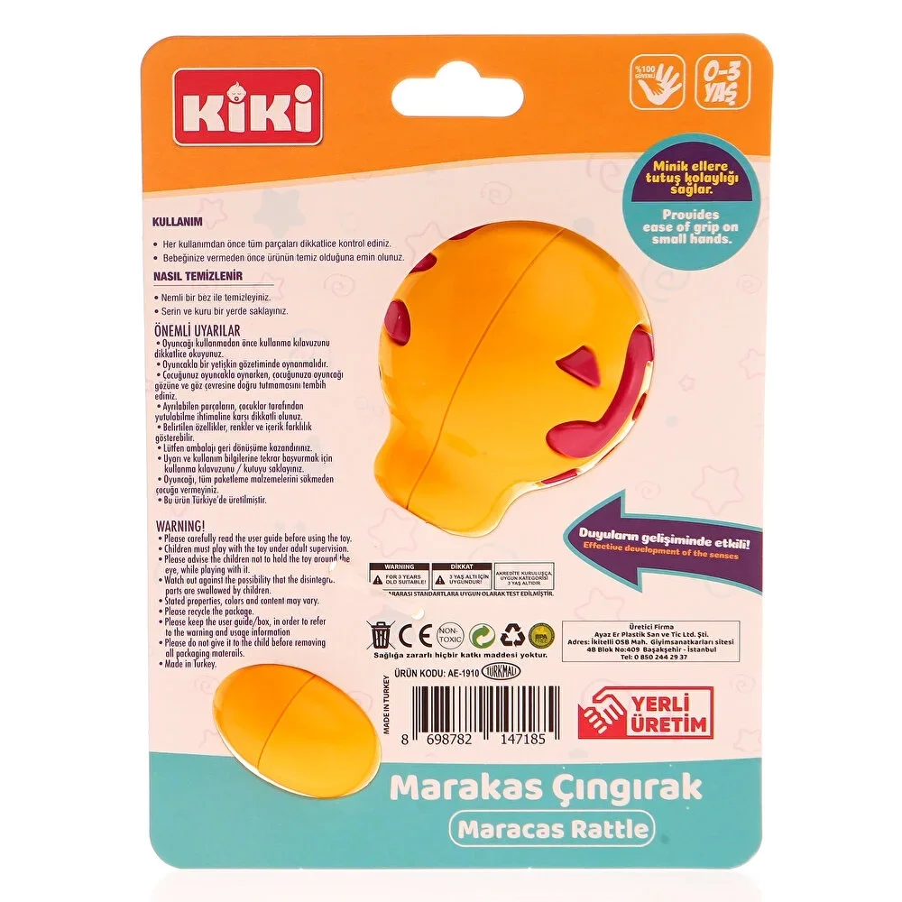 İthalat® Kiki Marakas Çıngırak AE-1910 Fiyatı, Yorumları ve Özellikleri