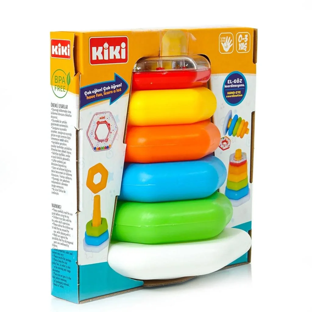 İthalat® Kiki Renkli Altıgen Halkalar Çıngıraklı AE-1510 Fiyatı, Yorumları ve Özellikleri