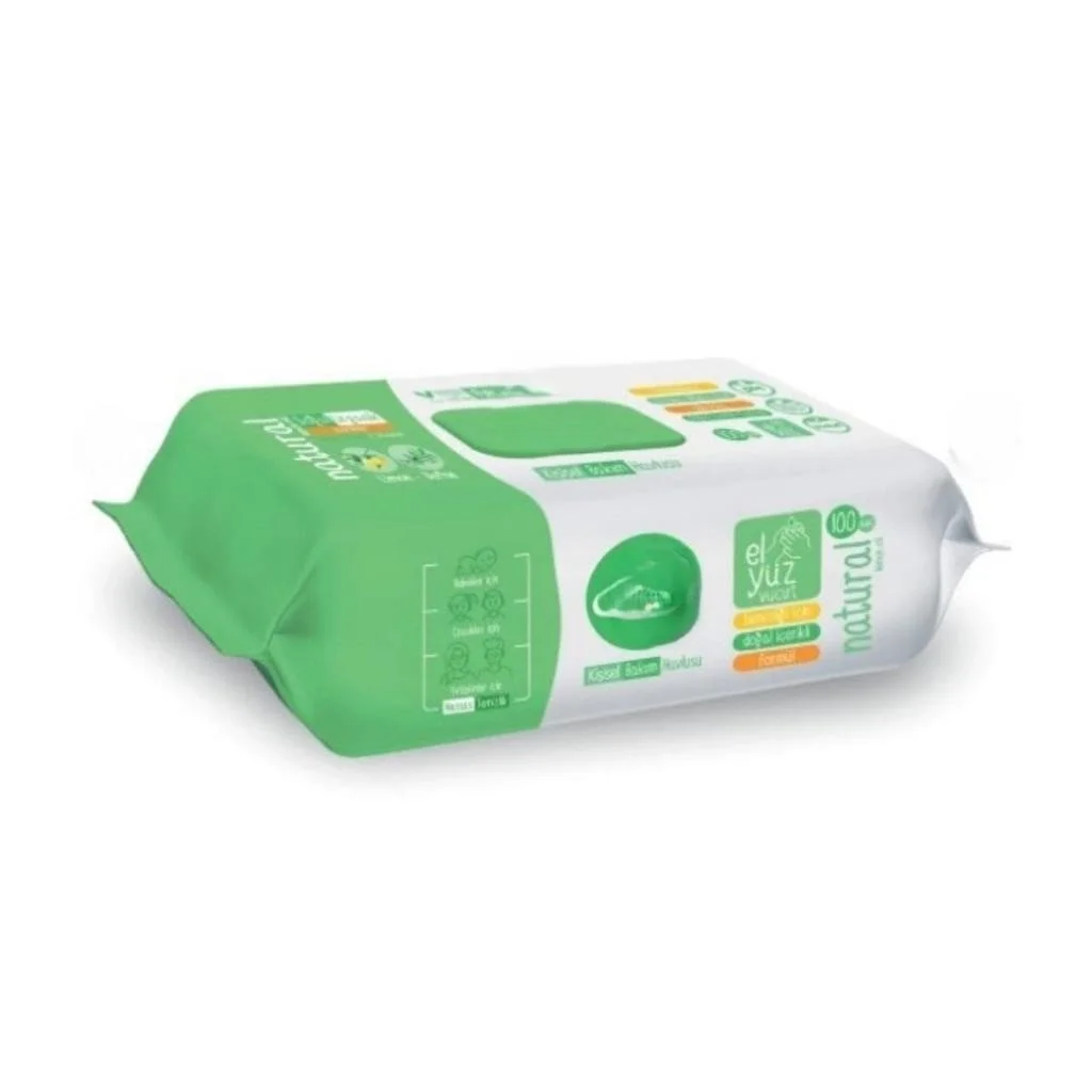 İthalat® Kişisel Bakım Havlusu 100'lü Naturel