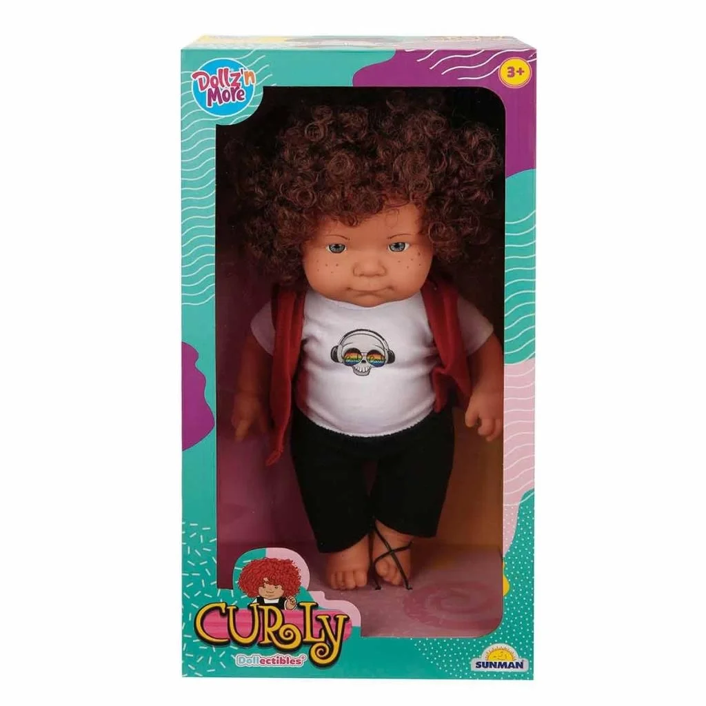 İthalat® Kıvırcık Saçlı Curly Bebek 35 cm Fiyatı, Yorumları ve Özellikleri