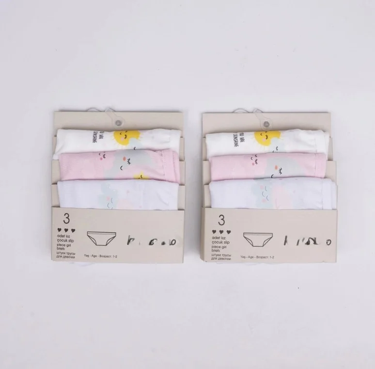 İthalat® Kız 3lü Slip K128627 (tek adet fiyatıdır)