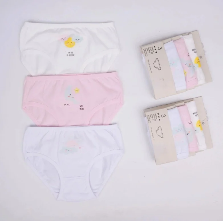 İthalat® Kız 3lü Slip K128627 (tek adet fiyatıdır)