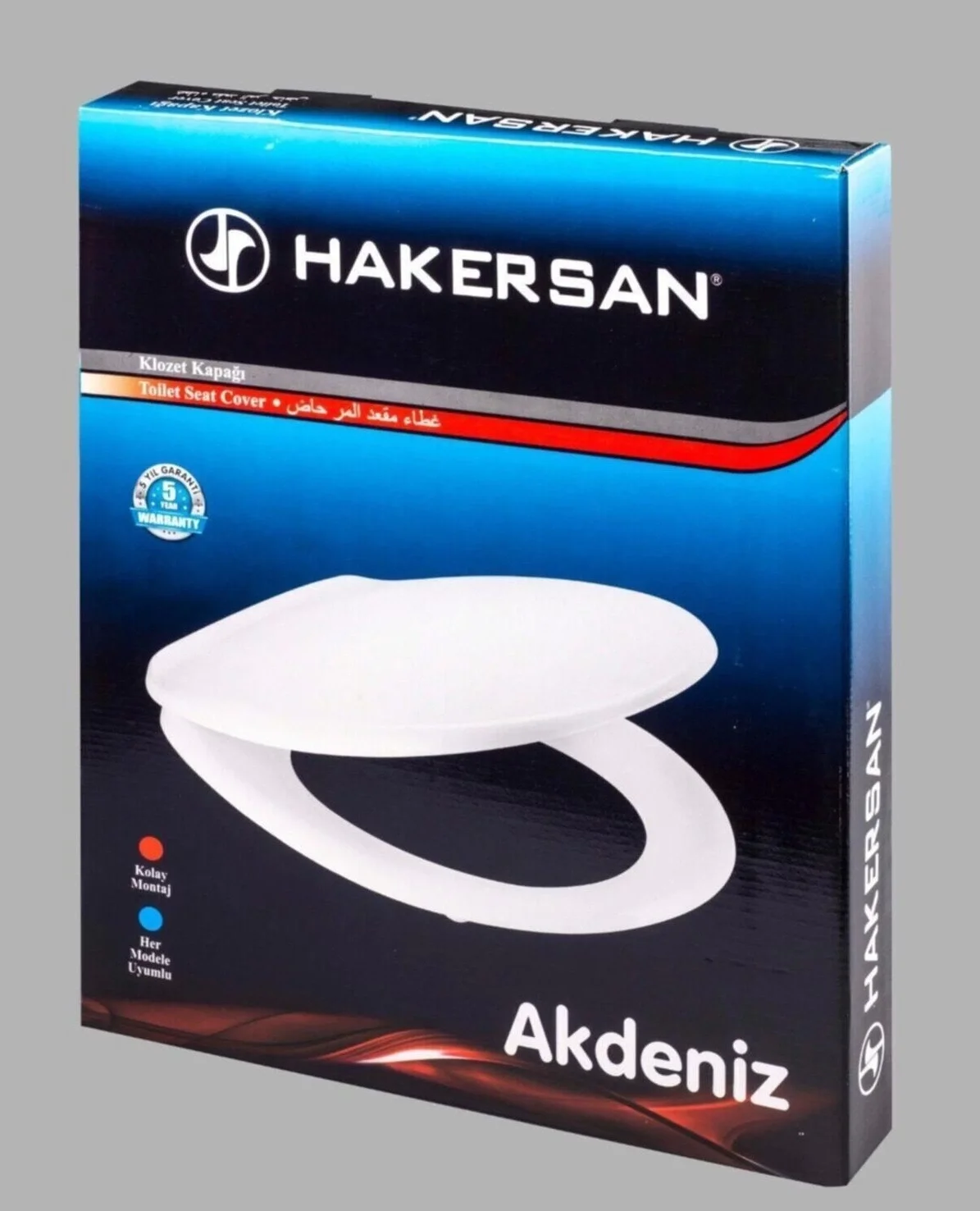 İthalat® Klozet Kapağı Hakersan YuvarlakTip