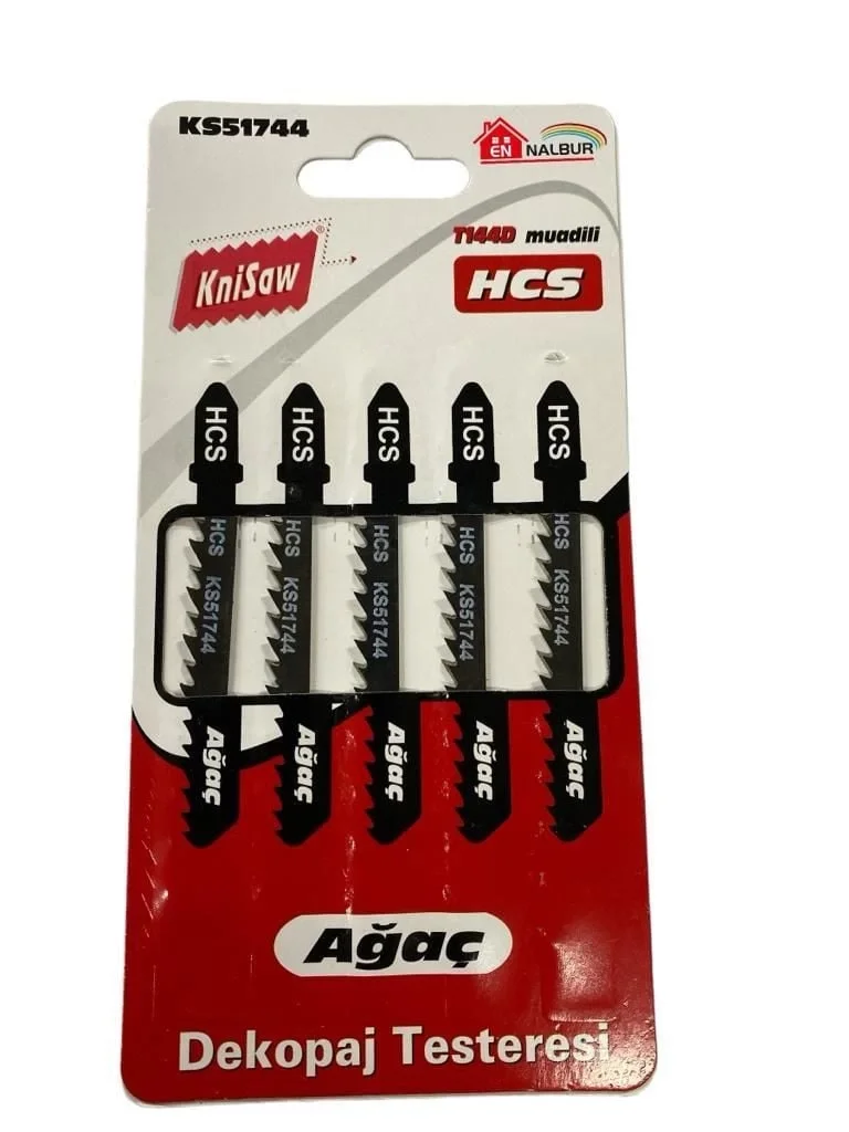 İthalat® Knisaw 51744 Ahşap Testere Bıçağı 5 Parça