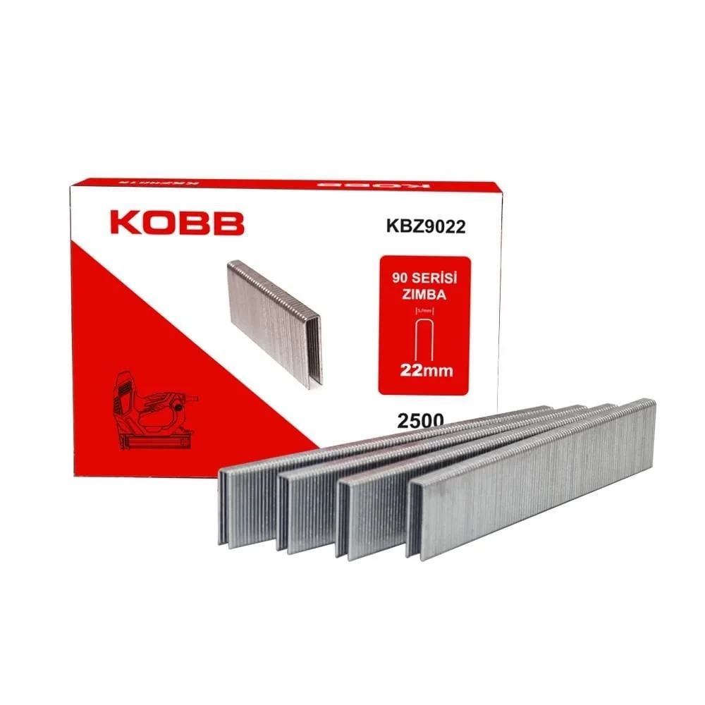 İthalat® Kobb KBZ9022 22 mm 2500 Adet U Zımba Teli