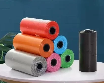 İthalat® Köpek Dışkı Poşeti 4lü Düz Renk Set