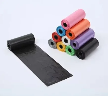 İthalat® Köpek Dışkı Poşeti 4lü Düz Renk Set