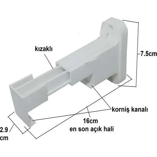 İthalat® Korniş L Ayak