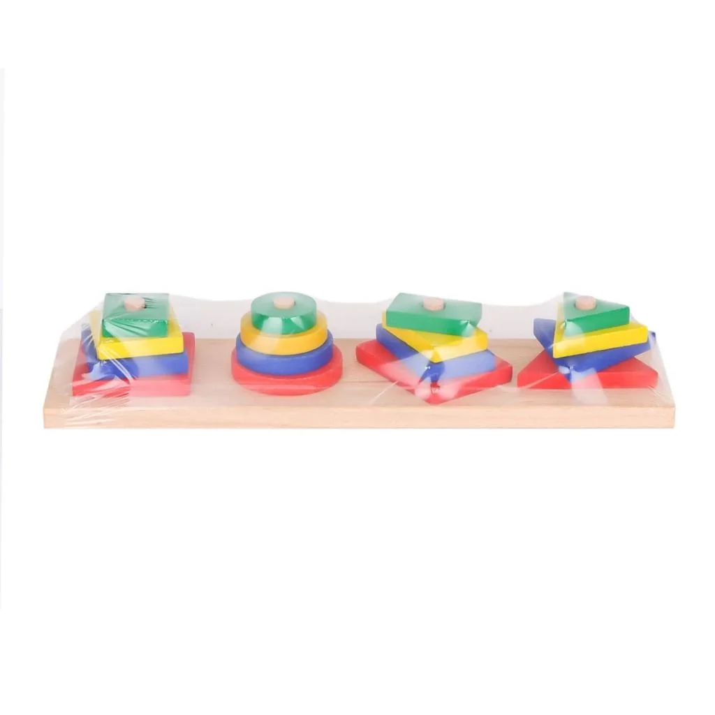 İthalat®  KR006 Renkli Geometrik Şekiller