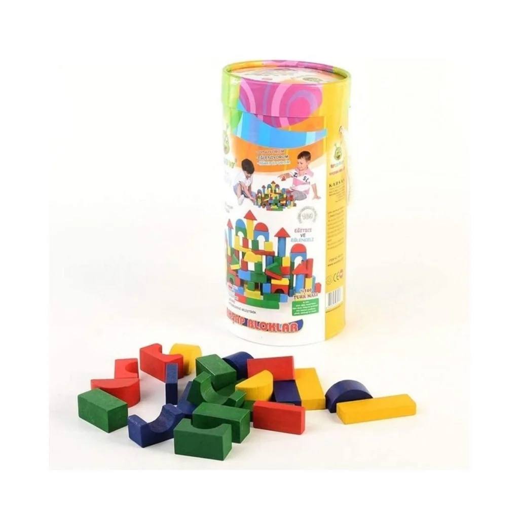 İthalat® KR016 100 PARÇA KÜÇÜK KOVALI BLOKLAR 12
