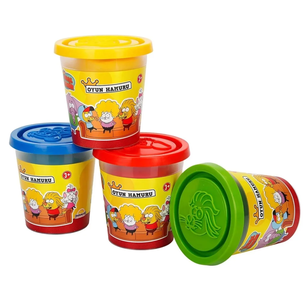 İthalat® Kral Şakir 4'lü Oyun Hamuru 560 gr