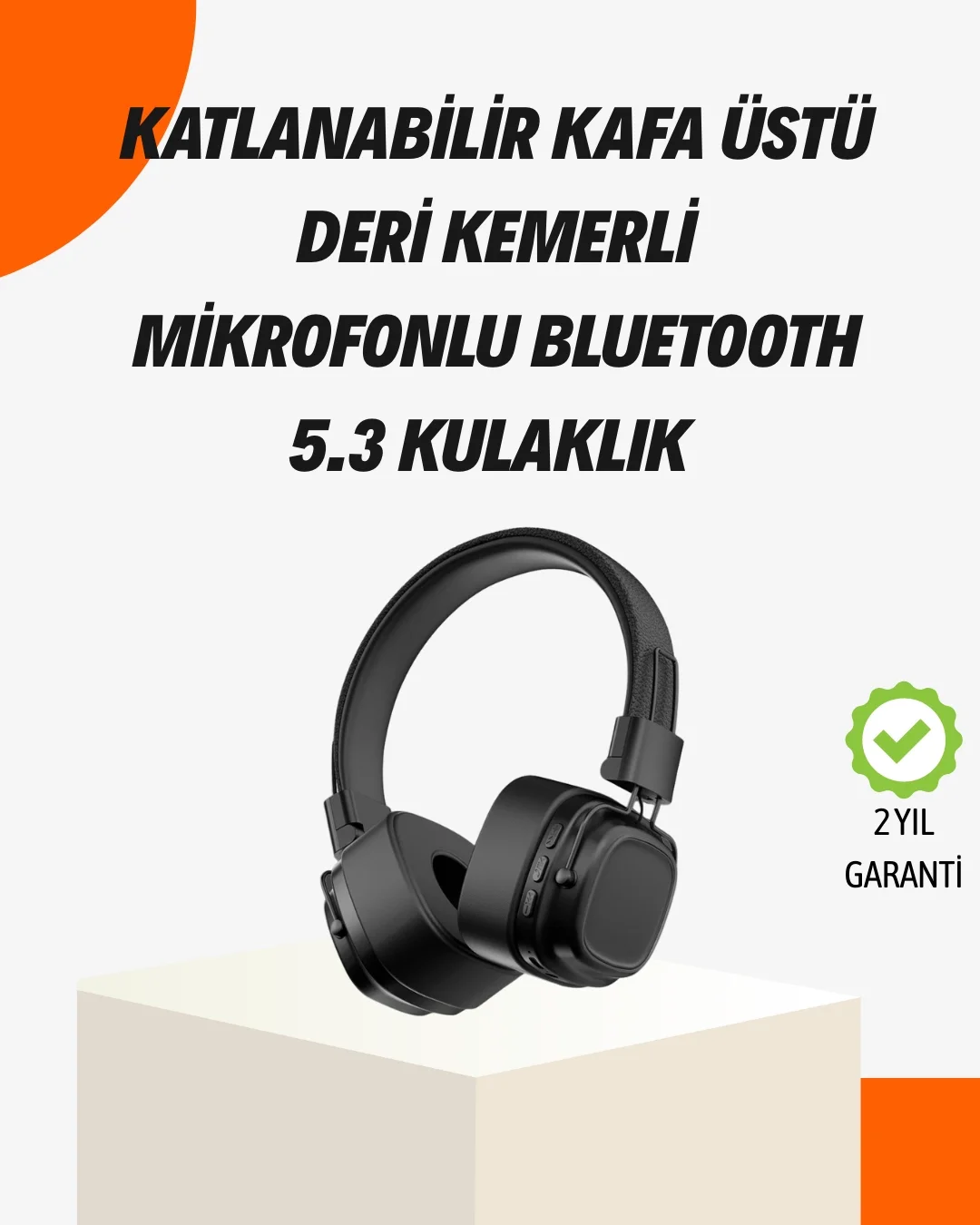 İthalat® Kristal Netliğinde Ses ve Güçlü Baslı Kablosuz Kulak Üstü Fiyatı, Yorumları ve Özellikleri