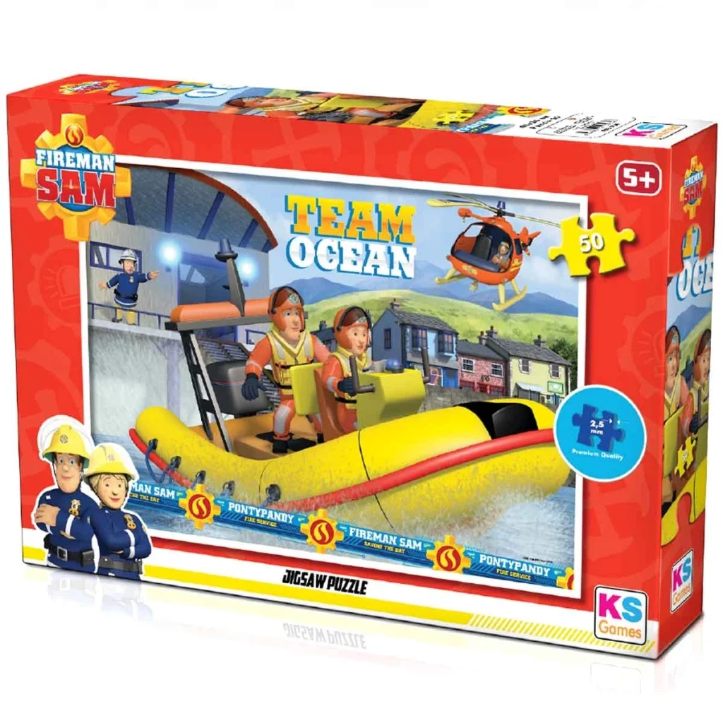 KS Fireman Sam 50 Parça Puzzle Fiyatı, Yorumları ve Özellikleri