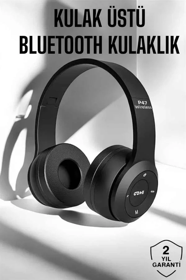 İthalat® Kulak İçi Kablosuz Bluetooth Kulaklık Ekstra Bass ve Çok Yönlü Kullanım