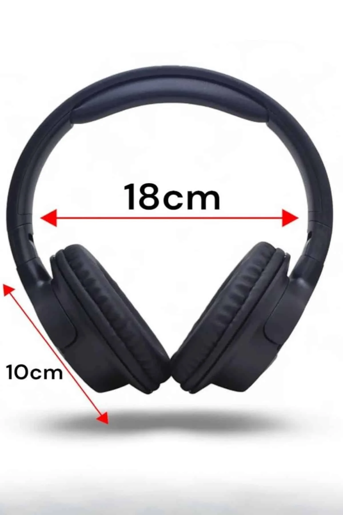 İthalat® Kulak Üstü Bluetooth Kulaklık Ayarlanabiilir Uzun Pil Ömrü Kablosuz 5.0 Bluetooth