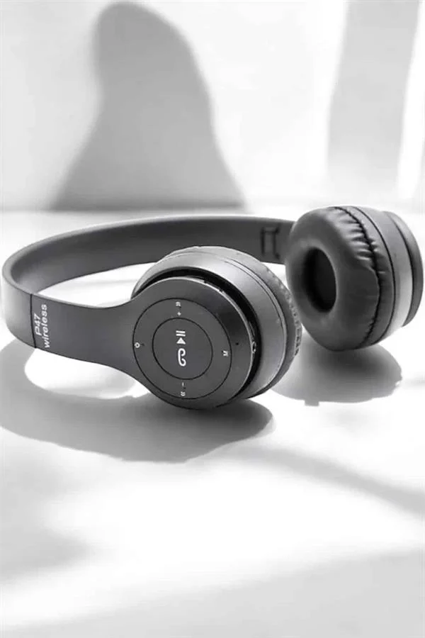 İthalat® Kulak Üstü TF Kart ve AUX Destekli Ergonomik Bluetooth Kulaklık