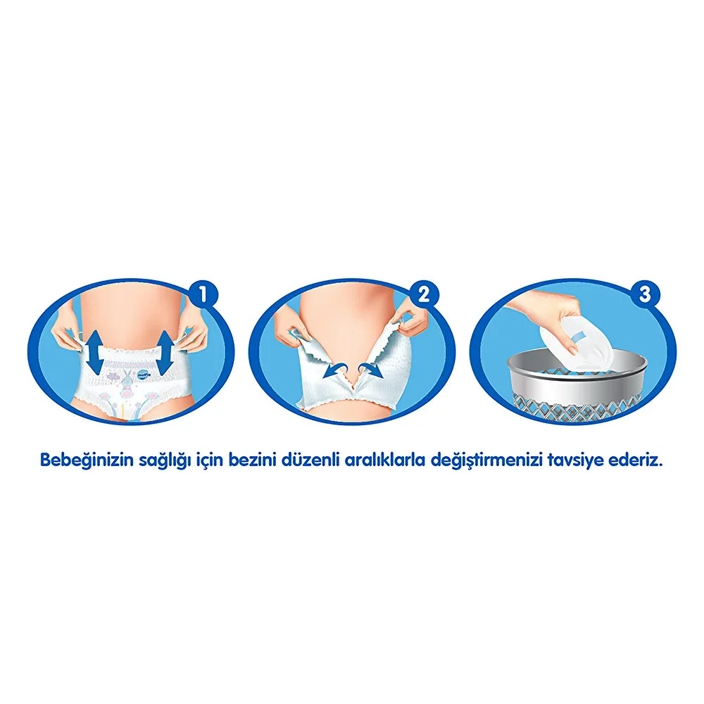 İthalat® Külot Bez Fırsat Paketi 5 Beden 12-17 Kg 44 Adet