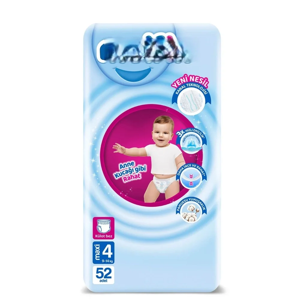 İthalat® Külot Bez Fırsat Paketi 4 Beden 7-14 Kg 52 Adet