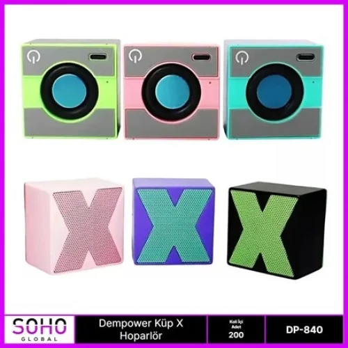İthalat® Küp X Mini Hoparlör