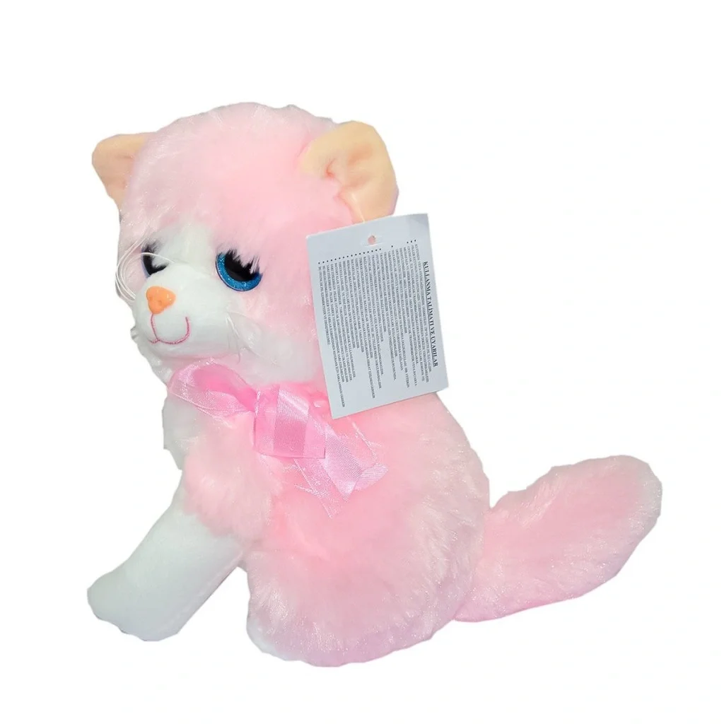 İthalat® KZL-2208001 Ayakta Miyavlayan Kedi 3 Renk - Kızılkaya Oyuncak