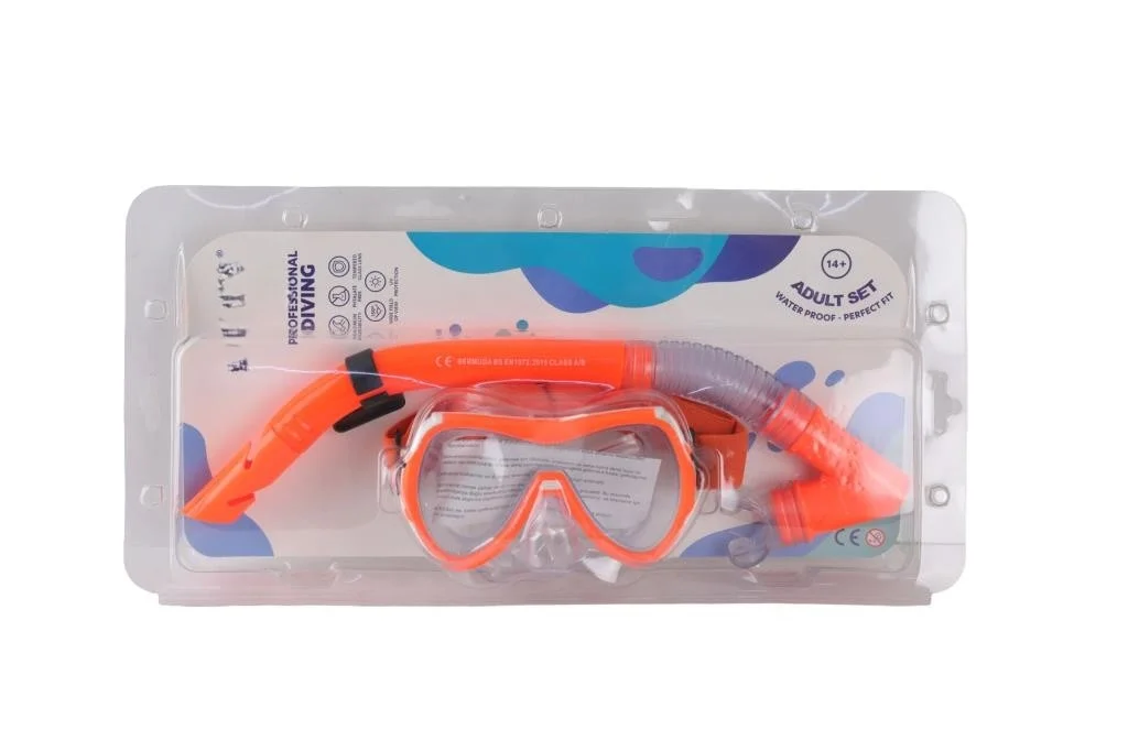 İthalat® KZLD-AK301-121CS MASKE SNORKEL SET OZEL CAM 24