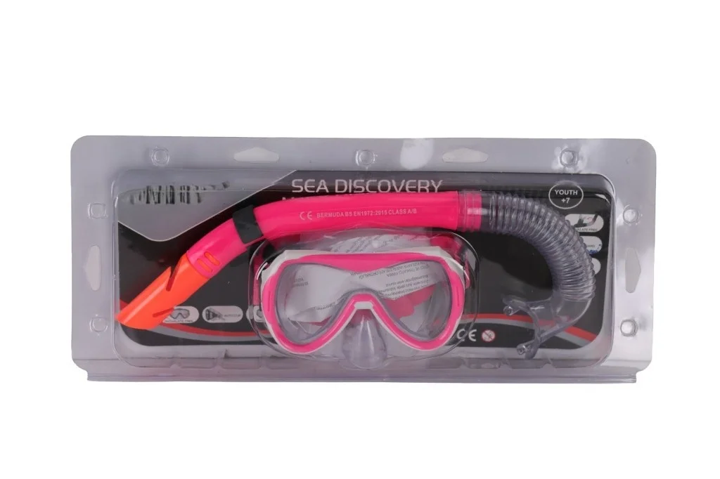 İthalat® KZLD-AK303-180CS MASKE SNORKEL SET VAKUM (ICB12)-K36
