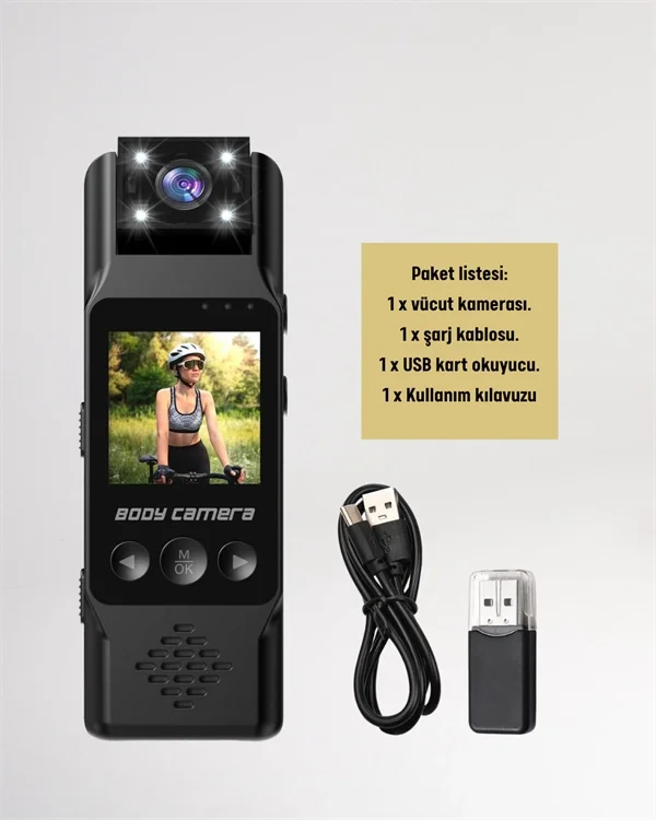 İthalat® L13- VÜCUT KAMERASI