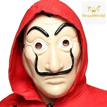 İthalat® La Casa De Papel Salvador Dali Maskesi Orjinal İthal Ürün