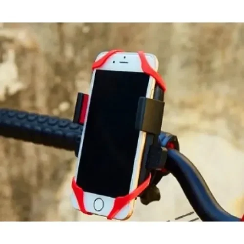 İthalat® Lastik Destekli Standlı Bisiklet Telefon Tutucu