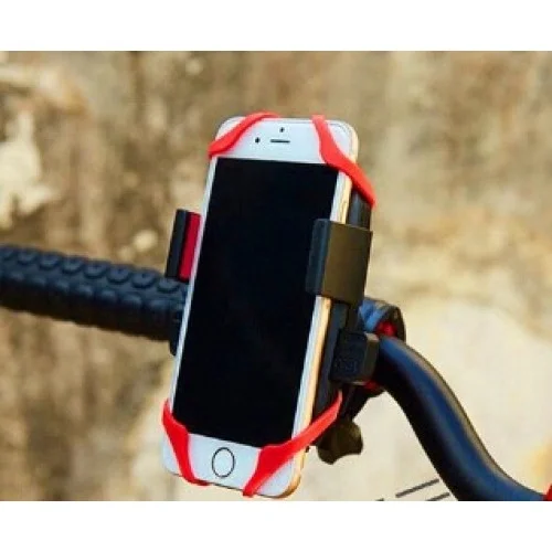 İthalat® Lastik Destekli Standlı Bisiklet Telefon Tutucu