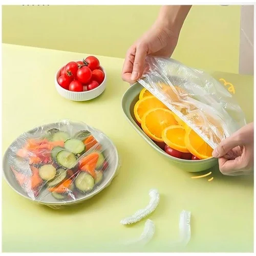 İthalat® Lastikli Tencere Ve Tabak Bonesi 100 Adet (24cm)