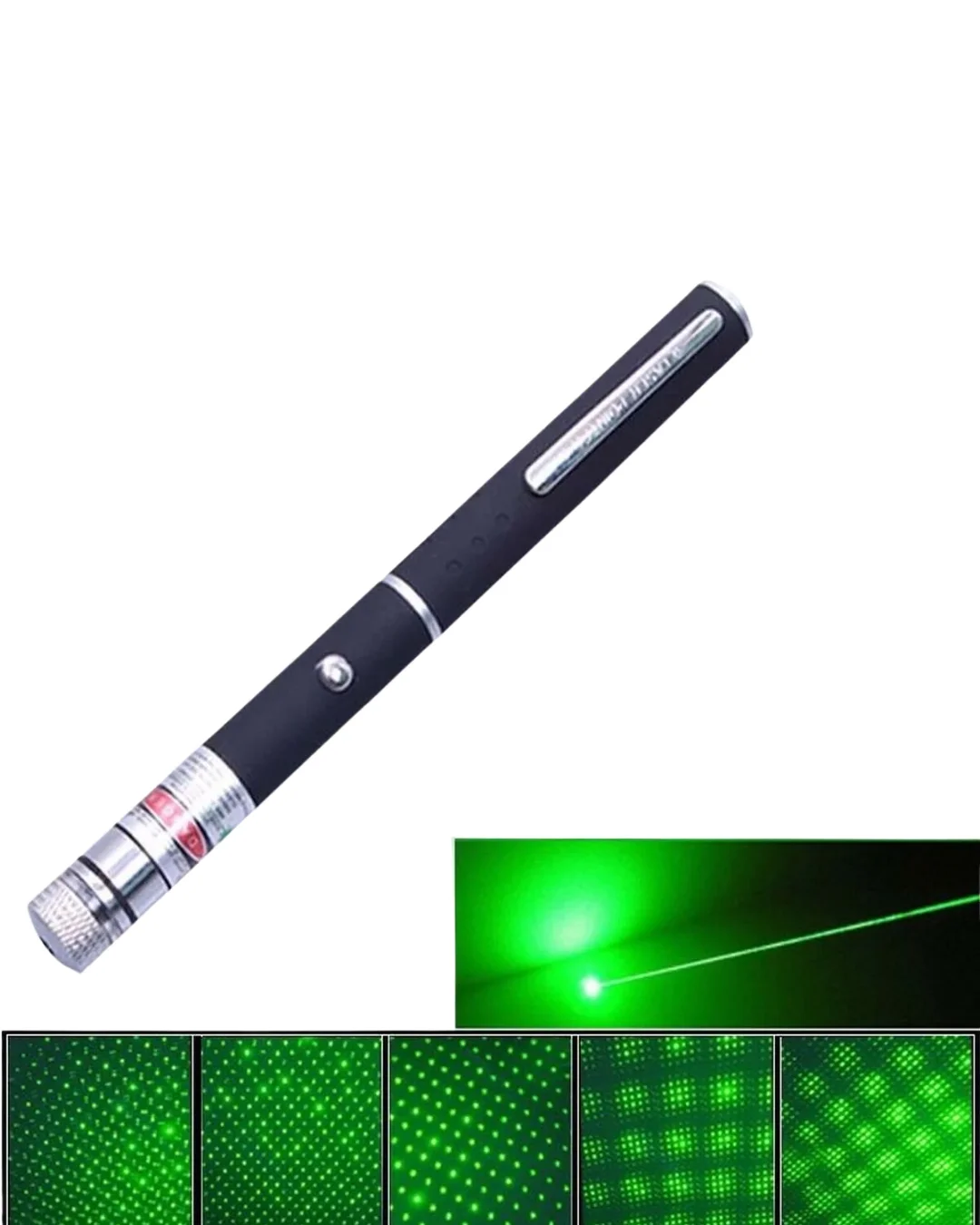 İthalat® Lazer Kalem Güçlü Yeşil Işık Kompakt ve Pratik Kullanım