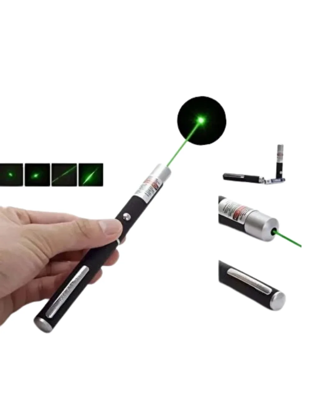 İthalat® Lazer Kalem Güçlü Yeşil Işık Kompakt ve Pratik Kullanım