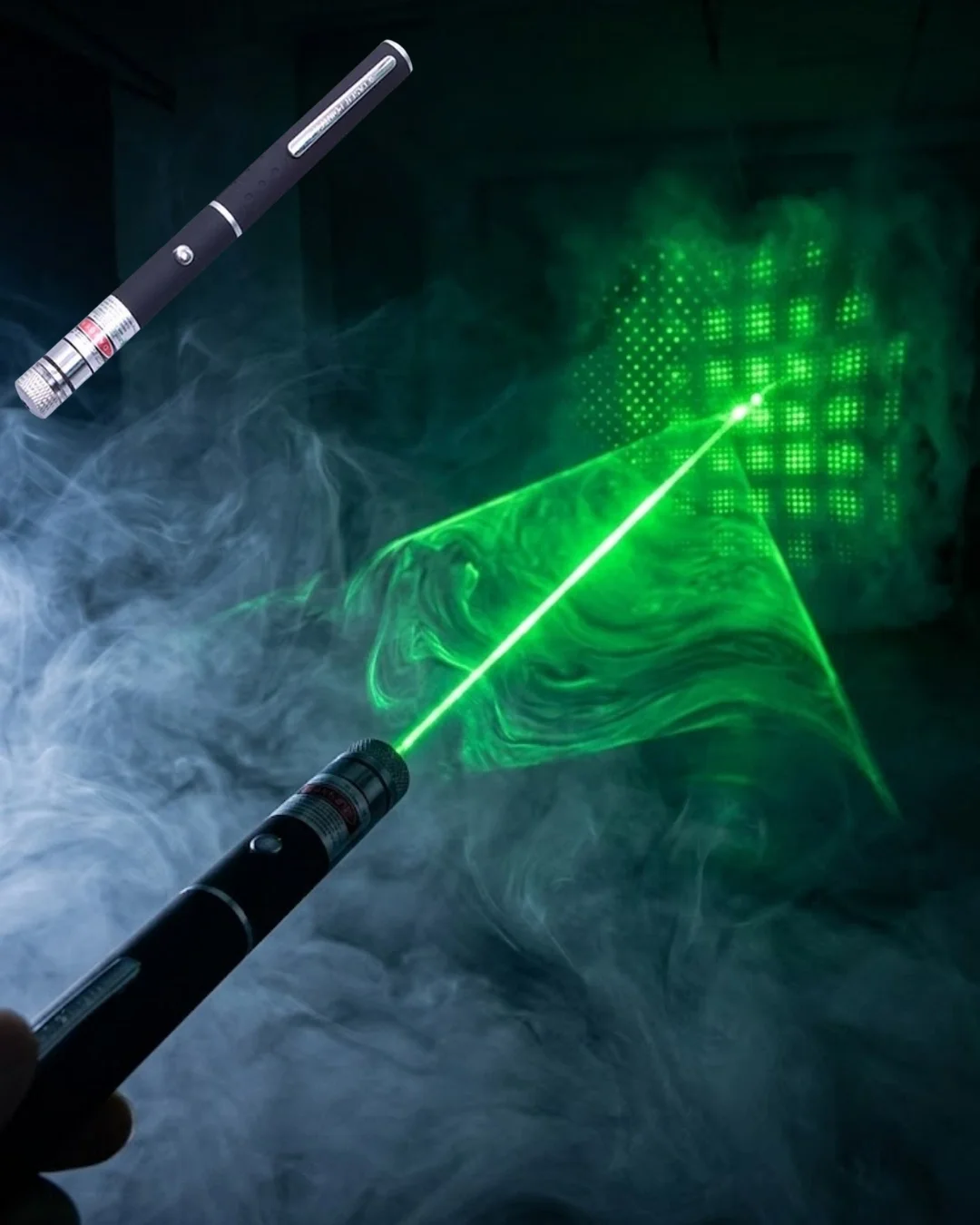 İthalat® Lazer Kalem Güçlü Yeşil Işık Kompakt ve Pratik Kullanım