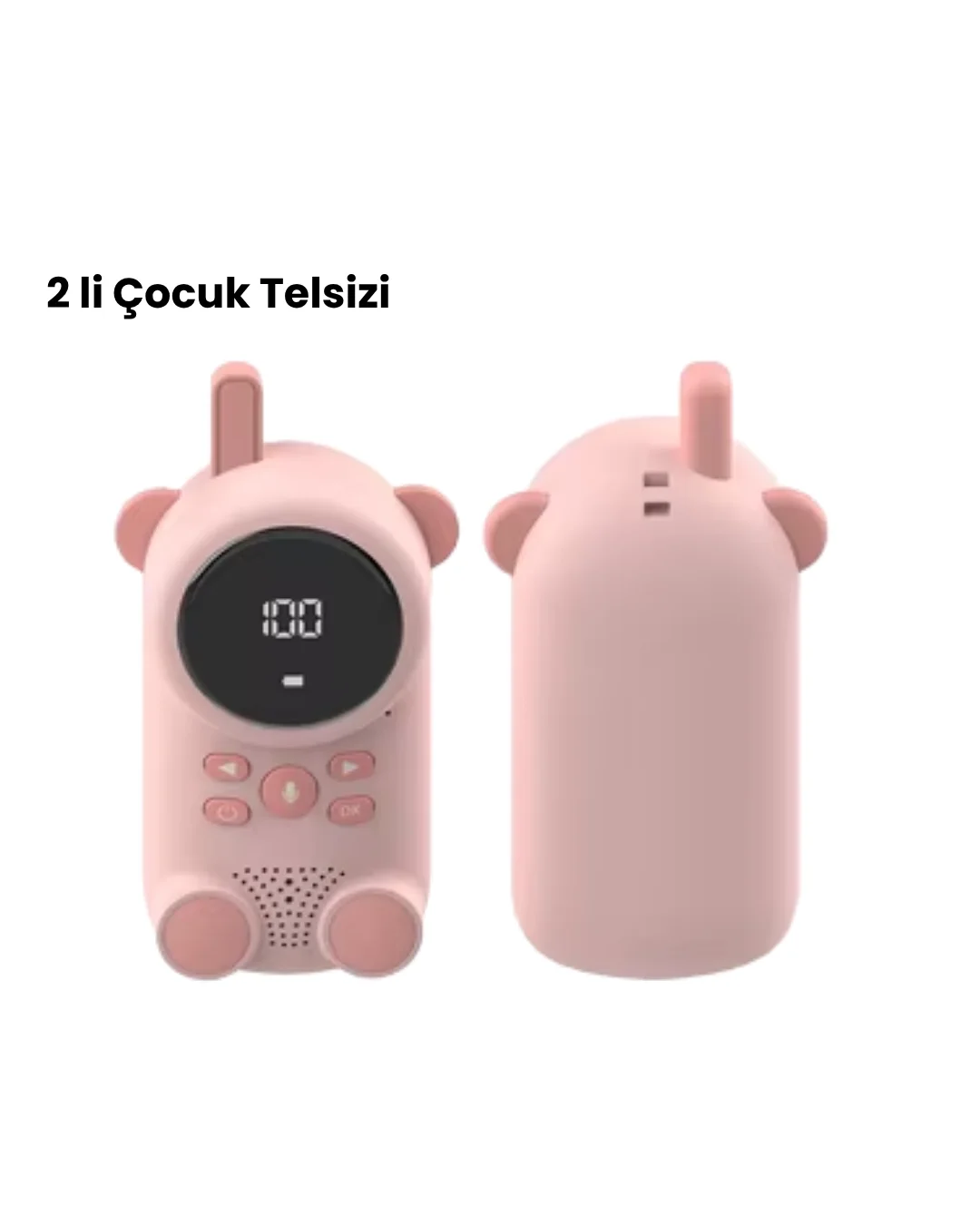 İthalat® LCD Ekranlı Bebek m2 Telsizi