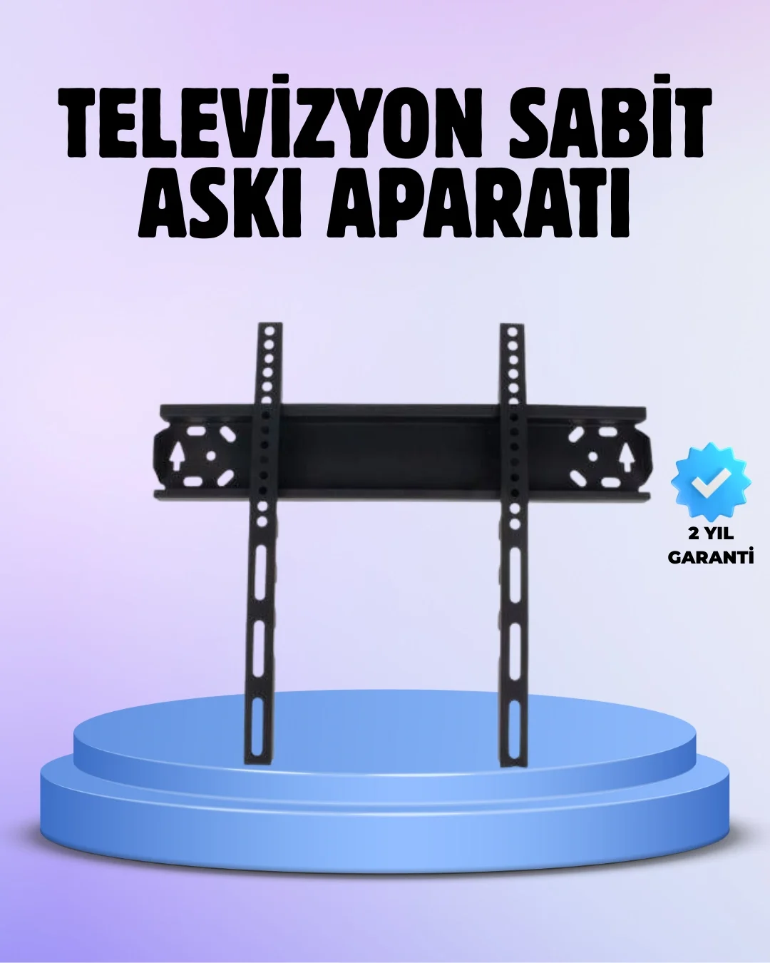 İthalat® LCD LED Plasma TV Askı Aparatı 32-65 İnç Uyumlu 3 Kademeli Ayar