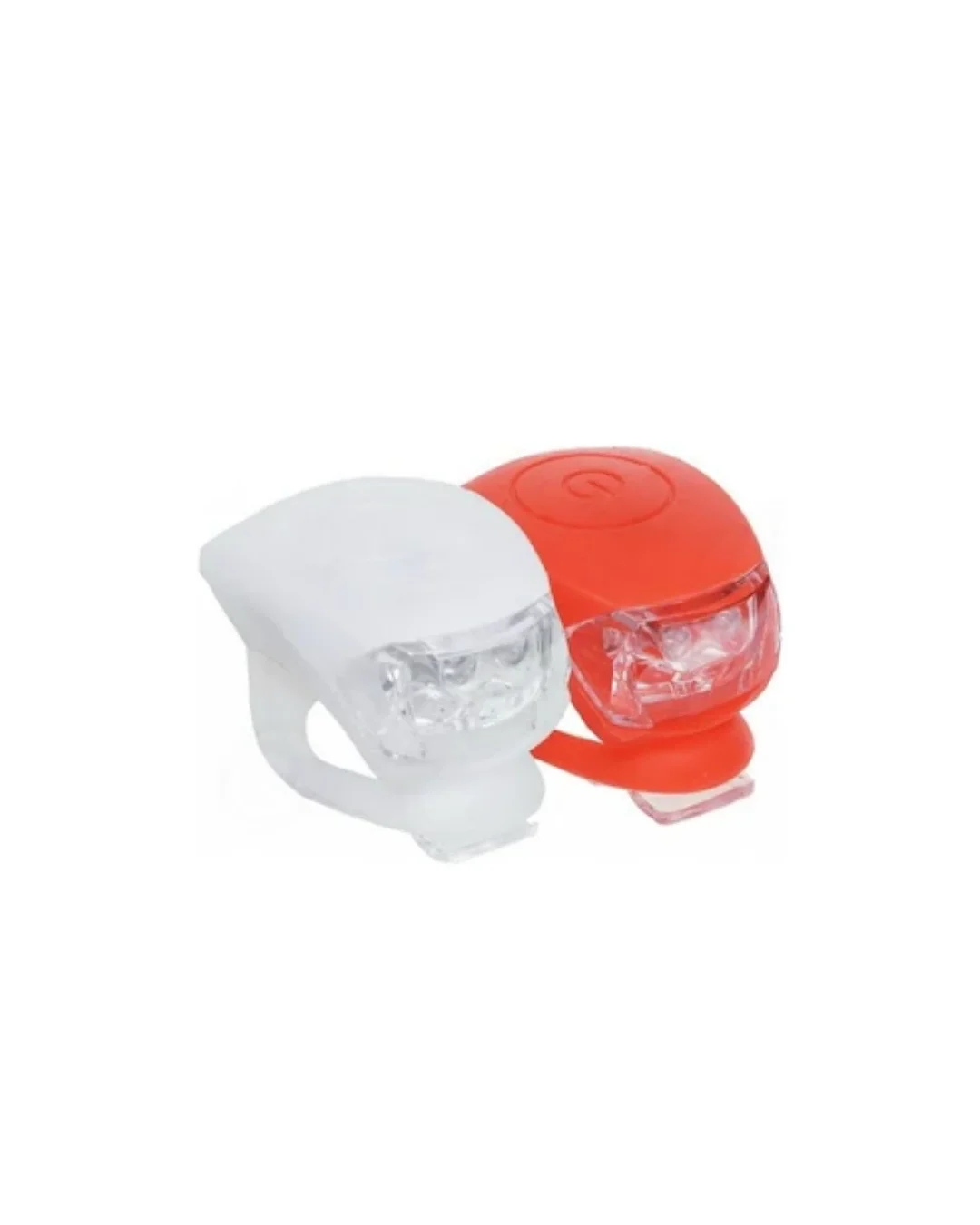 İthalat® LED Bisiklet Işığı 2li Set Kırmızı Beyaz Çakar Lamba Seti